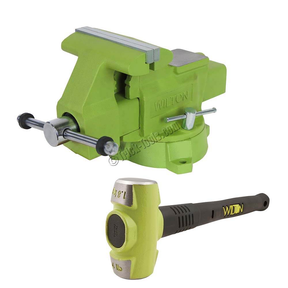 11128BH Wilton Utility Vise and Hammer Combo 6 1 2 inch