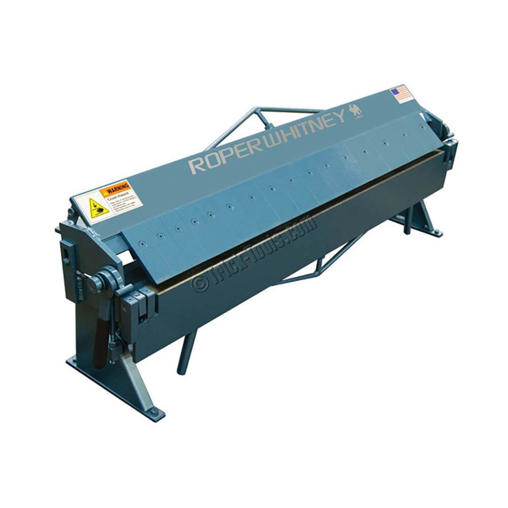 U422, Connecticut 4 foot Box and Pan Brake, 22 gauge, Roper Whitney, Pexto