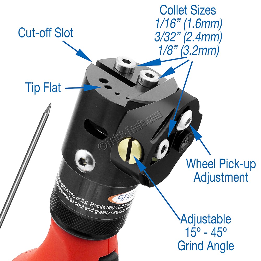 Sharpie DXCL Cordless Tungsten Grinder Pro Kit