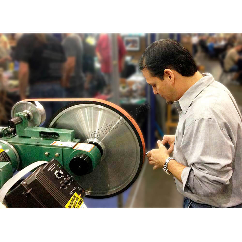 BBA20, Burr King 2 x 72 inch Belt Grinder, Variable Speed