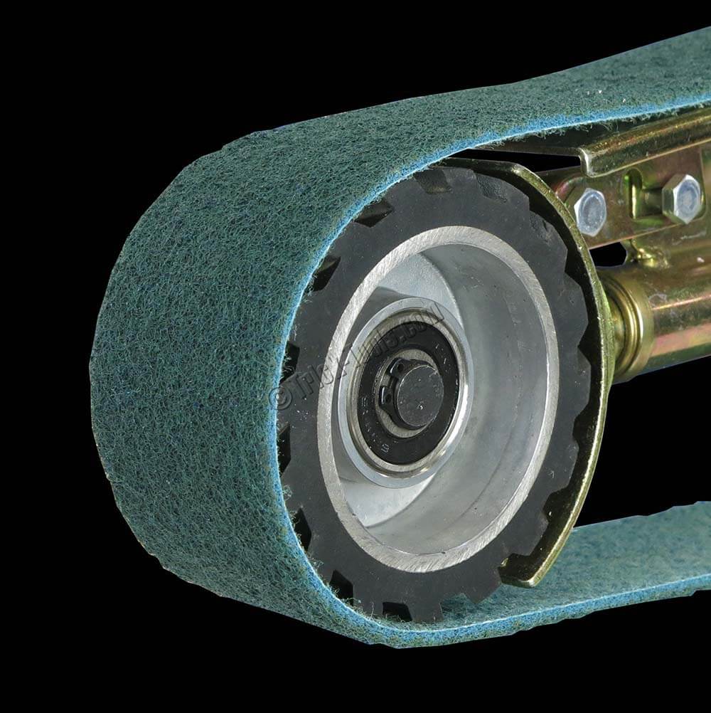 Scotch brite belt on sale sander