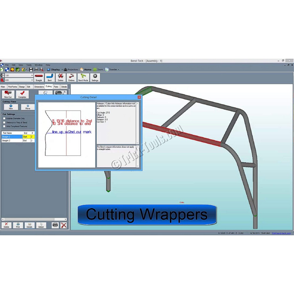 Bend-tech Pro Tube Bending Software Free Download Bend-Tech Pro Tube Bending Software | 3D Tubular Chassis Design