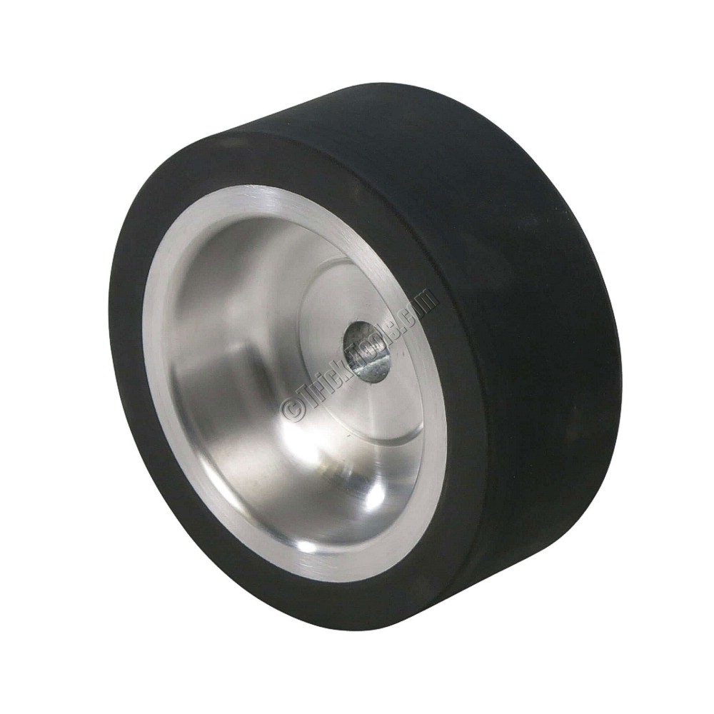 Details about   2x72" Belt Grinder-100 mm 4" Contact Wheel Serrated Rubber-50 mm Wide Adapter