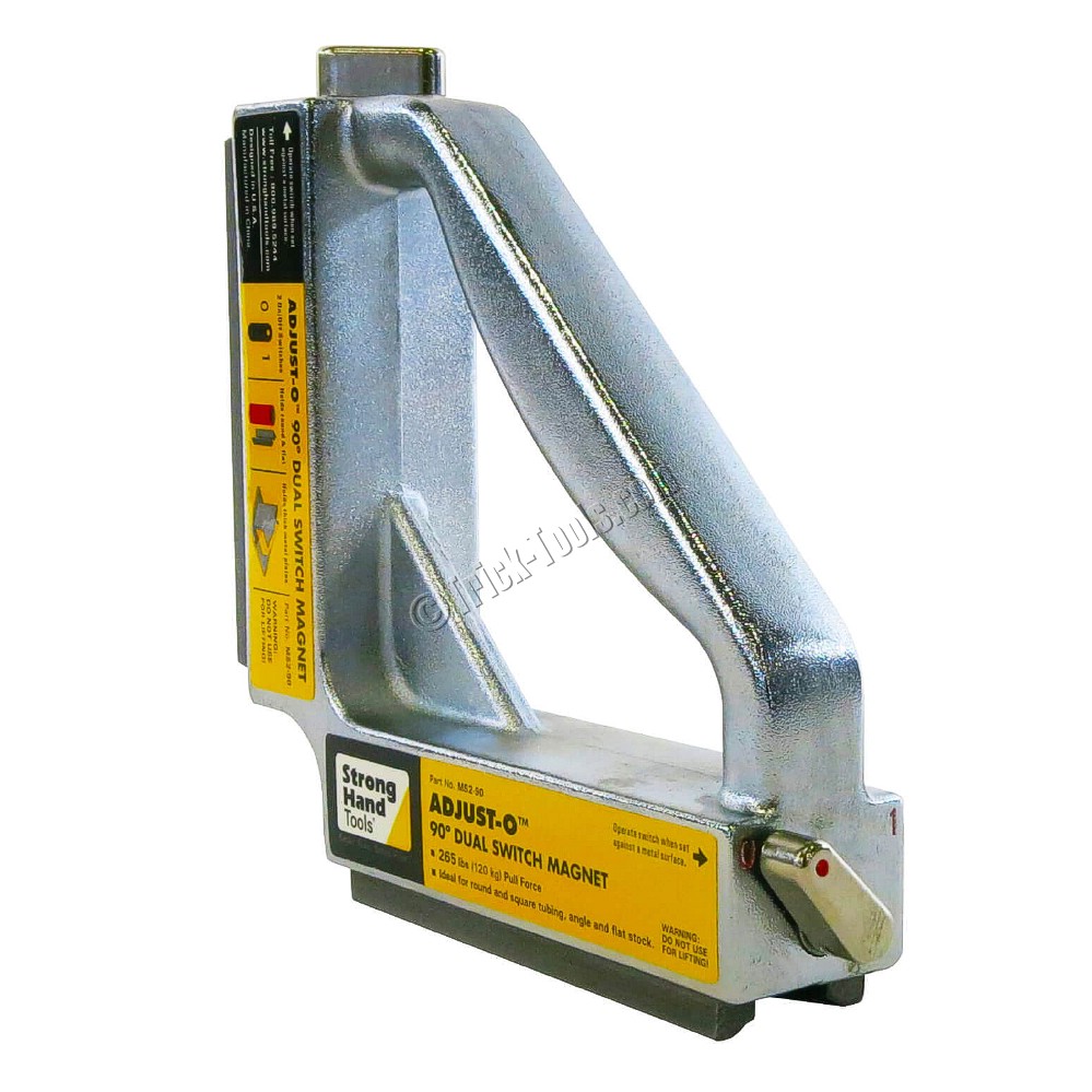 Strong Hand Tools Dual Switch Magnet Square 90° Adjust-O MS2-80 HIGH QUALITY 