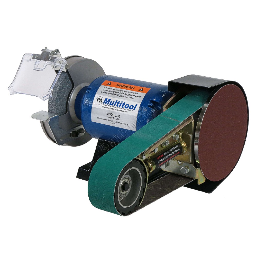 Multitool 2 x 36 inch 3 4 hp Belt Grinder
