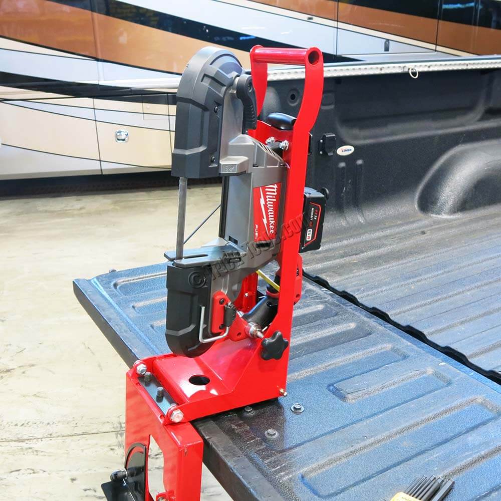 Portaband Pro band saw stand for Milwaukee Portaband