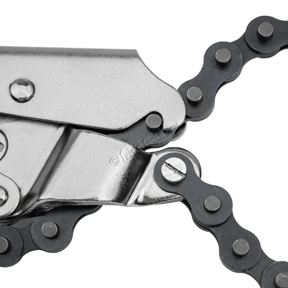 Strong Hand Tools - Val-pfc1024 , Locking Chain Pliers, Removable 24? Chain, Holds Up to 6.5 inch Diameter pipes, Unique Easy Open Crank Handle, Quick