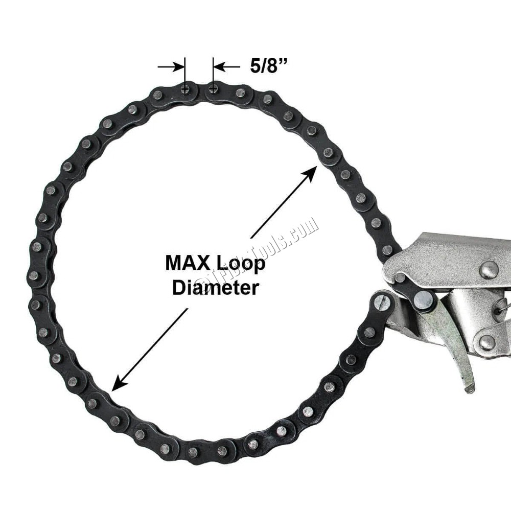 Locking Chain Pliers 10.5 (PFC1036)