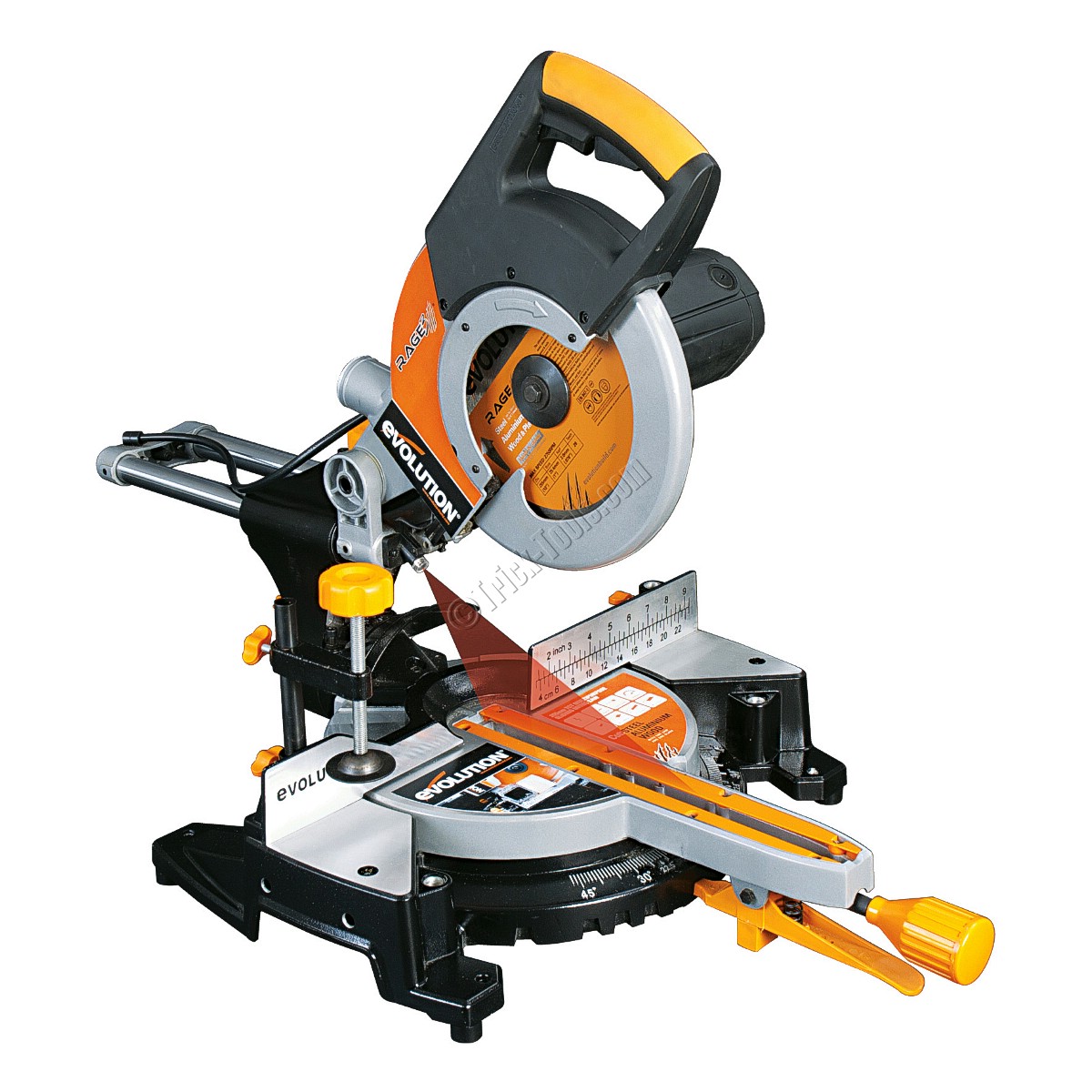 Jual Evolution Saw Rage 255 Multi-Material Sliding Miter Saw