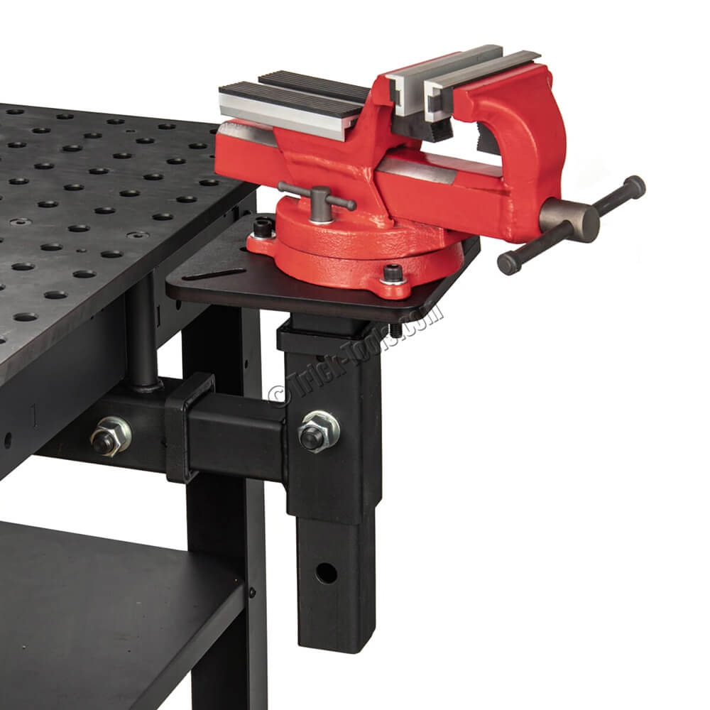 TXH8022, Adjustable Hitch Mount Vise Plate for Rhino Cart