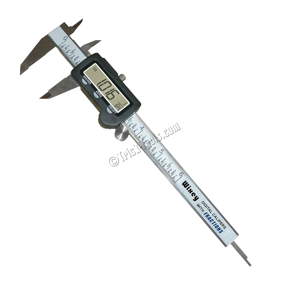 WR100 Wixey Fractional Digital Caliper