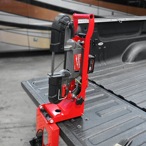 Portaband Pro band saw stand for Milwaukee Portaband