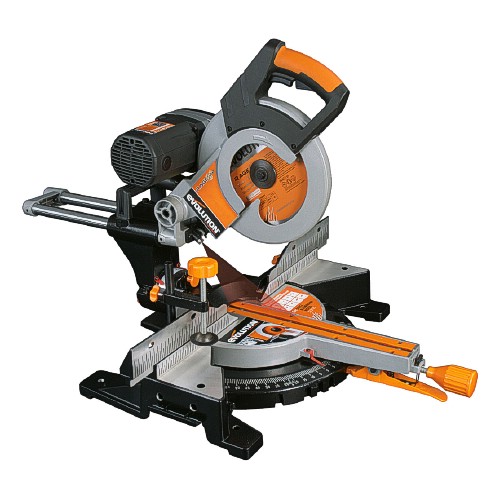 Evolution rage sliding mitre saw discount