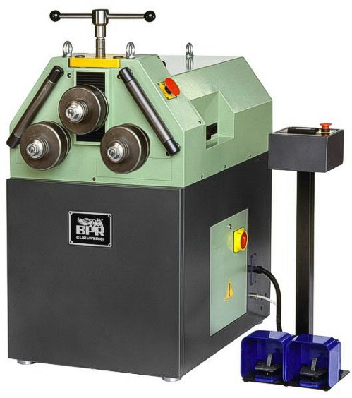 Electric clearance tube roller
