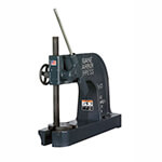 Dake No. 1-1/2C Deep Throat Ratchet Leverage Arbor Press, 3 ton