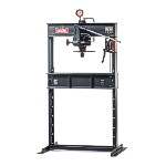 Dake 25H Hand Hydraulic H-Frame Press, 25 ton