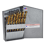 Triumph Thunderbit TiN Coated Twist Drill Set, 29 piece