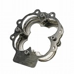 Icengineworks 1-3/4 inch 4-into-1 Collector Clamp