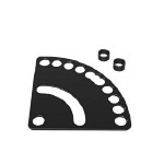 Siegmund System 28 Angle Alignment Template with Spacer Sleeve