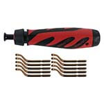 SHAVIV Deburring Bonus Pack for Extra Close Work (Mango IIE with E100 blades)