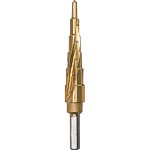 Hougen Step Drill, 3/16 to 1/2 inch