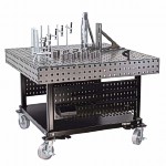 Flextur 48 x 48 inch Welding Table with 57 Piece Fixturing Kit