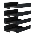 Gridlok 2 inch Horizontal Paper Tray, 4 pack
