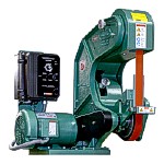 Burr King 760, 2 x 60 inch 3 Wheel Belt Grinder, Variable Speed