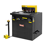 Dake Hydraulic Corner Notcher with Adjustable Angle, 4 gauge