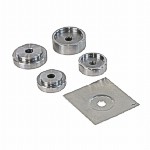 Dimple Dies Set 4 PC HD 2-1/4" 2-1/2" 2-3/4" 3" Bolt Or Press Use Premium Grade