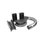 Huth Bender Die Set, 2 inch OD x 4 inch CLR, Wrinkle
