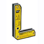 Inside/Outside Corner Magnet, 6 inch