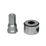 23/32 inch Hexagonal Punch and Die for Edwards Ironworkers
