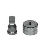 3/16 x 3/4 inch Oblong Punch and Die for Piranha Ironworkers