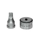 9/32 x 9/16 inch Oblong Punch and Die for Piranha Ironworkers