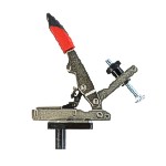Auto Adjust Toggle Clamp with Stand, Steel Foot, Short
