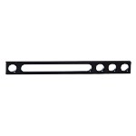 BuildPro 10 x 1.18 x 1/2 inch Straight Edge Stop with 4 Holes, 1 Slot