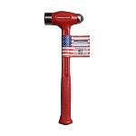 Trusty-Cook Ball Peen Steel Dead Blow Hammer, 36 oz