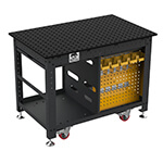 Strong Hand Rhino Cart Mobile Fixturing Station - Less Fixture Tooling