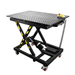 Strong Hand Electric Rhino Lift Mobile Fixturing Station, 48 x 30 inch