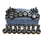 Deluxe Punch and Die Starter Kit for Piranha Ironworkers - DH Style