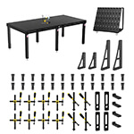 Siegmund Imperial 16 Welding Table Bundle, 48 x 96 inch