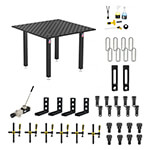 Siegmund Imperial 28 Basic Welding Table Bundle, 48 x 48 inch