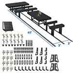Siegmund Imperial 28 Rail System, 215 Piece Bundle