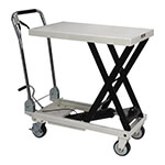 JET Heavy-Duty Scissors Lift Table, 1,650 lb capacity