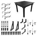 BuildPro MAX Welding Table Bundle, 48 x 48 inch, Nitrided