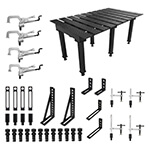BuildPro Welding Table Bundle, 78 x 46 inch, Nitrided