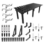 BuildPro Welding Table Bundle, 94 x 46 inch, Nitrided