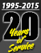 20 yrs in business