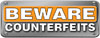 beware of counterfeits